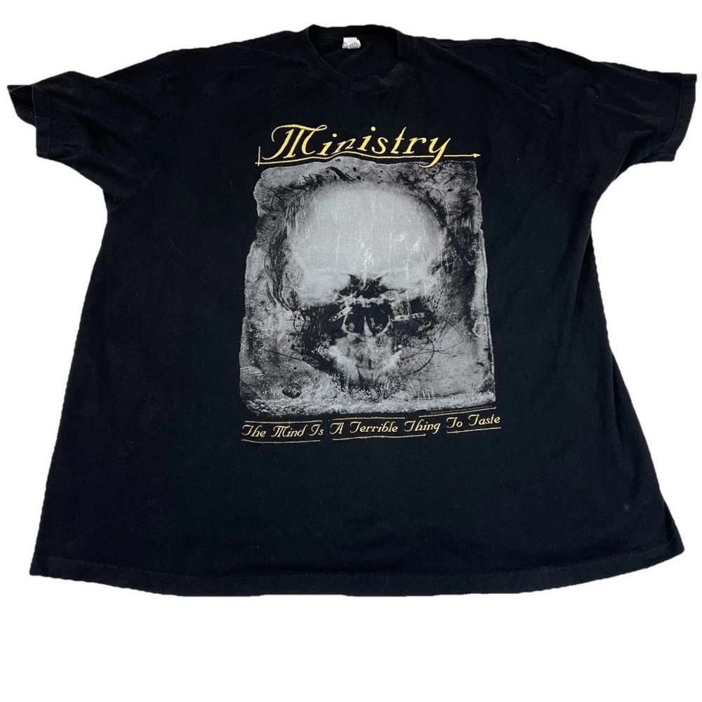 Ministry Band Tee The Mind Is a Terrible Thing Tour Black 3XL